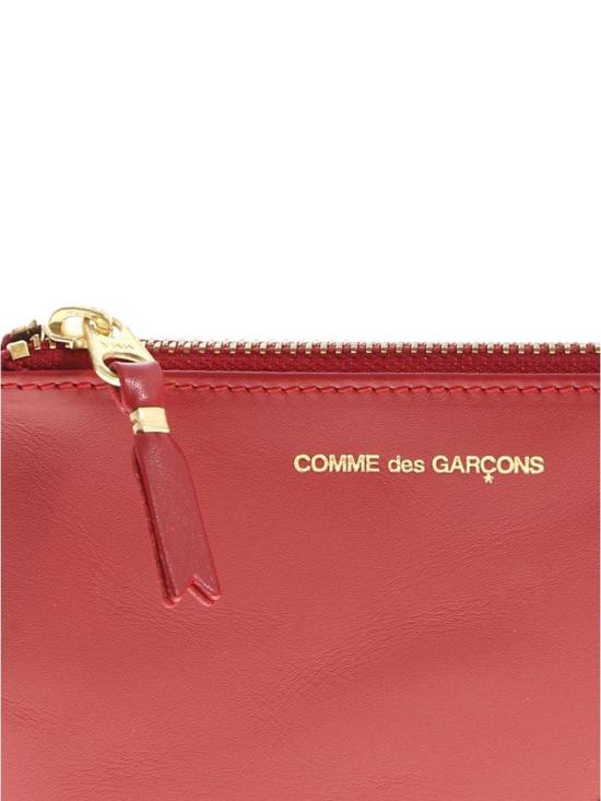 26SS 꼼데가르송 클래식 레더 라인 파우치 SA8100RED Red - COMME DES GARCONS