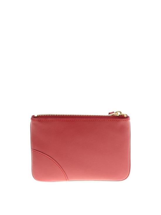 26SS 꼼데가르송 클래식 레더 라인 파우치 SA8100RED Red - COMME DES GARCONS