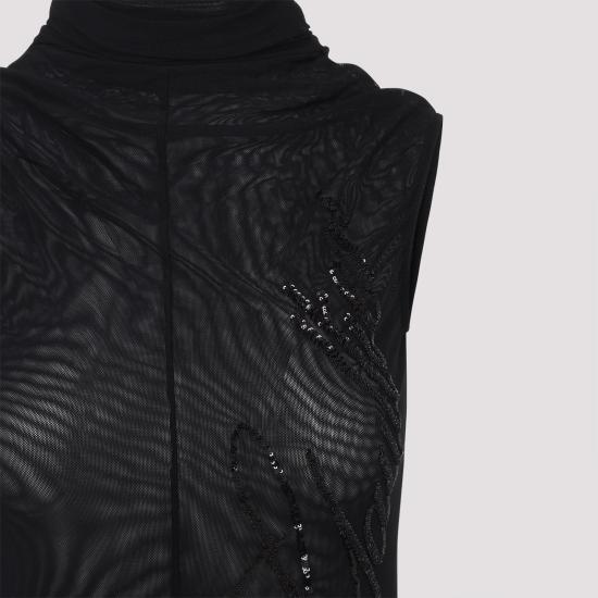 25FW 장 폴 고티에 롱 원피스 2503WDR022M00100 00 BLACK - JEAN PAUL GAULTIER