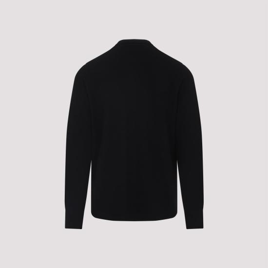 25FW 드리스 반 노튼 긴팔 셔츠 2520212062704 900 BLACK - DRIES VAN NOTEN