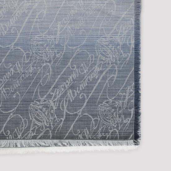 25FW 벨루티 머플러/스카프 T28SJ186 001 N58 DENIM SPIRIT BLUE - BERLUTI