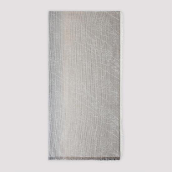 25FW 벨루티 머플러/스카프 T28SJ186 001 N58 DENIM SPIRIT BLUE - BERLUTI