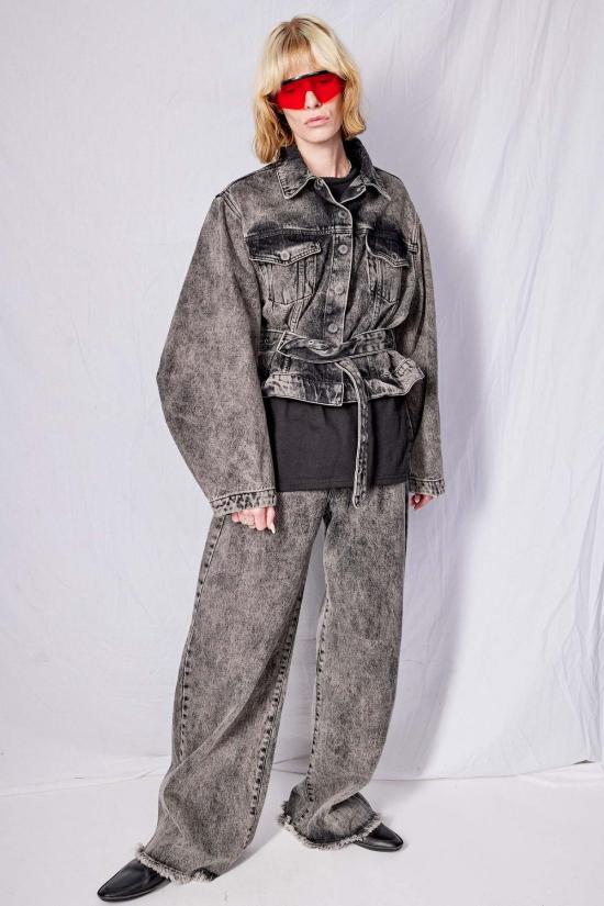  마르케스 알메이다 데님 자켓 블랙 데님 트러커 재킷 - MARQUES ALMEIDA