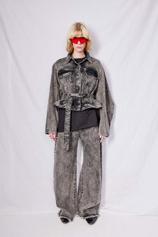  마르케스 알메이다 데님 자켓 블랙 데님 트러커 재킷 - MARQUES ALMEIDA