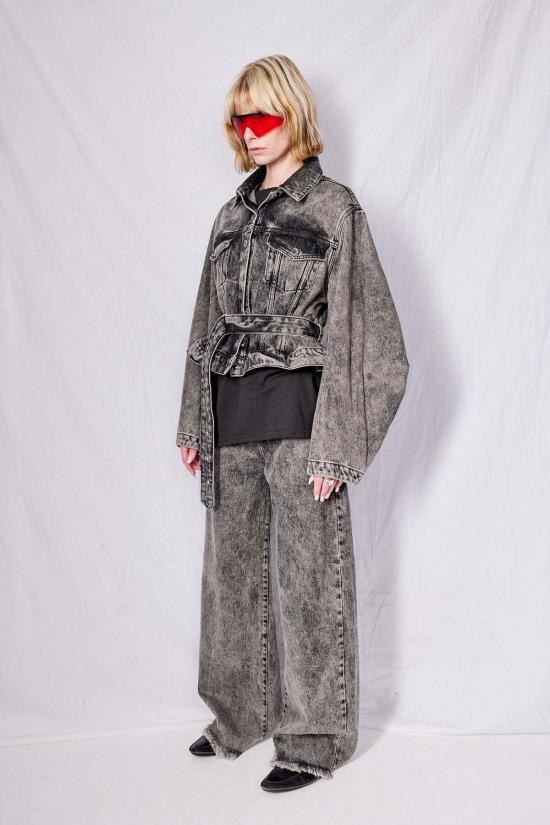  마르케스 알메이다 데님 자켓 블랙 데님 트러커 재킷 - MARQUES ALMEIDA