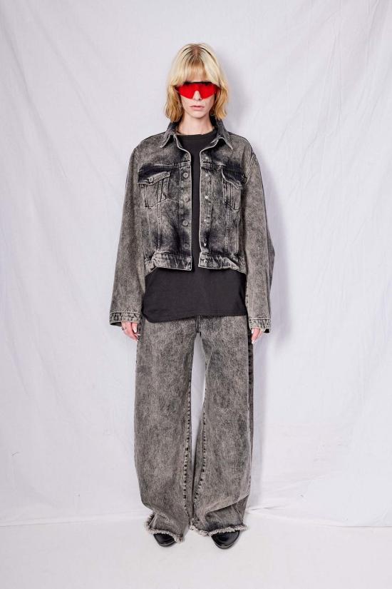  마르케스 알메이다 데님 자켓 블랙 데님 트러커 재킷 - MARQUES ALMEIDA