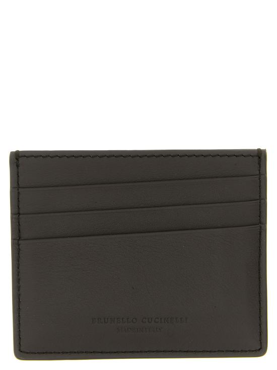 26FW 브루넬로 쿠치넬리 명함지갑 MWZNBU434 C8034 BLACK DOM - BRUNELLO CUCINELLI