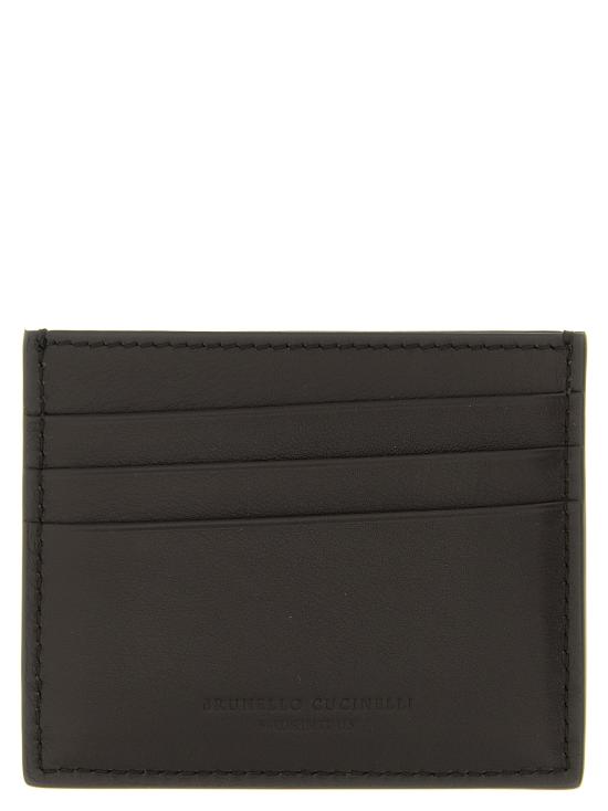 25FW 브루넬로 쿠치넬리 명함지갑 MWZNBU434C8034 BLACK DOM - BRUNELLO CUCINELLI