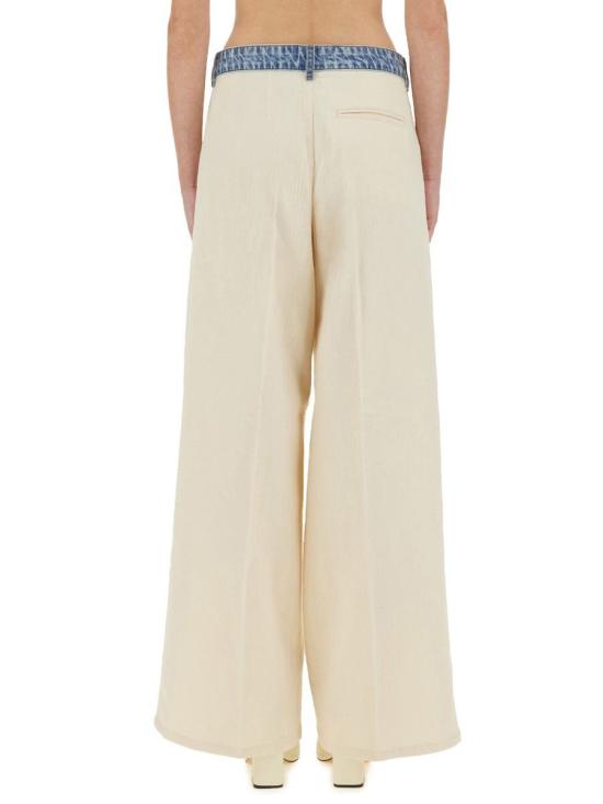 25SS 모스키노 스트레이트 팬츠 03463717 1463 Beige - MOSCHINO