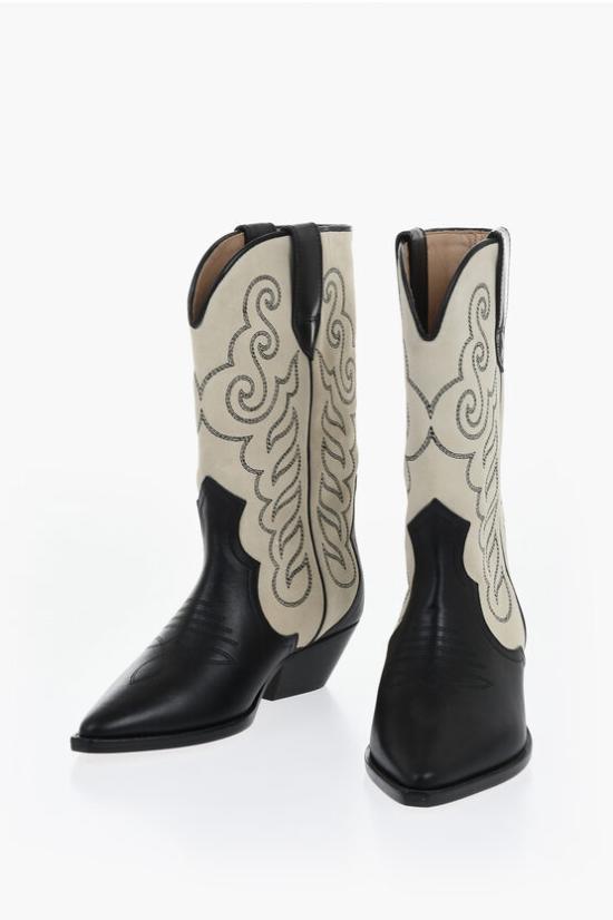  이자벨마랑 부츠 BO0003FA A3A58S BKEC Beige Nero - ISABEL MARANT