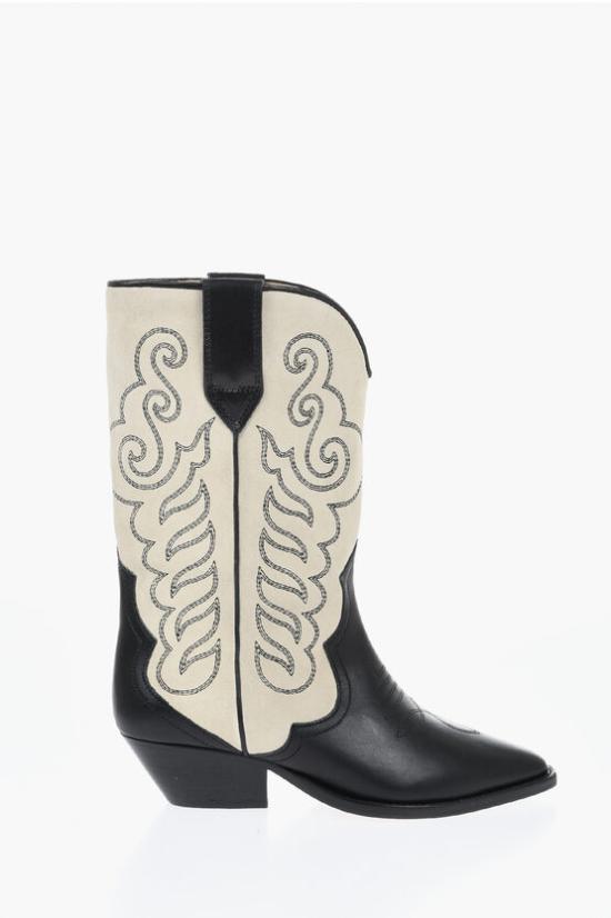  이자벨마랑 부츠 BO0003FA A3A58S BKEC Beige Nero - ISABEL MARANT