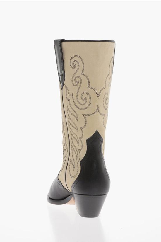  이자벨마랑 부츠 BO0003FA A3A58S BKEC Beige Nero - ISABEL MARANT