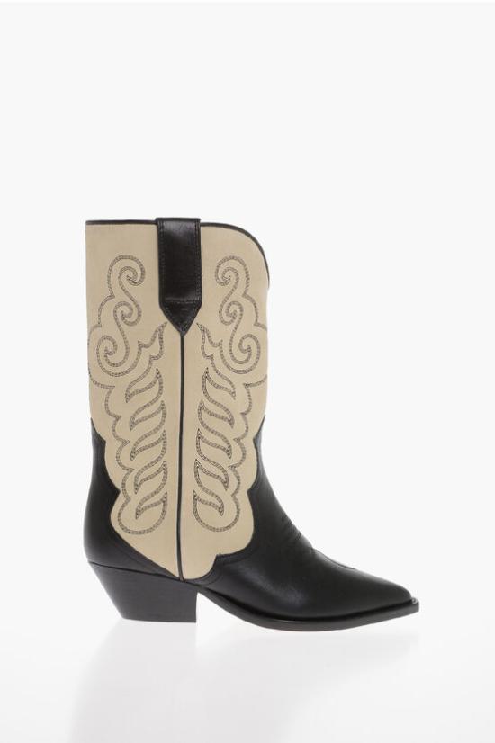  이자벨마랑 부츠 BO0003FA A3A58S BKEC Beige Nero - ISABEL MARANT