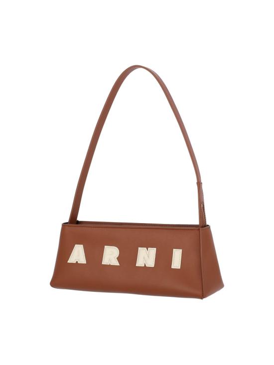 25FW 마르니 숄더백 SBMP0248U0P6483ZO722 MOCHA IVORY DOM - MARNI