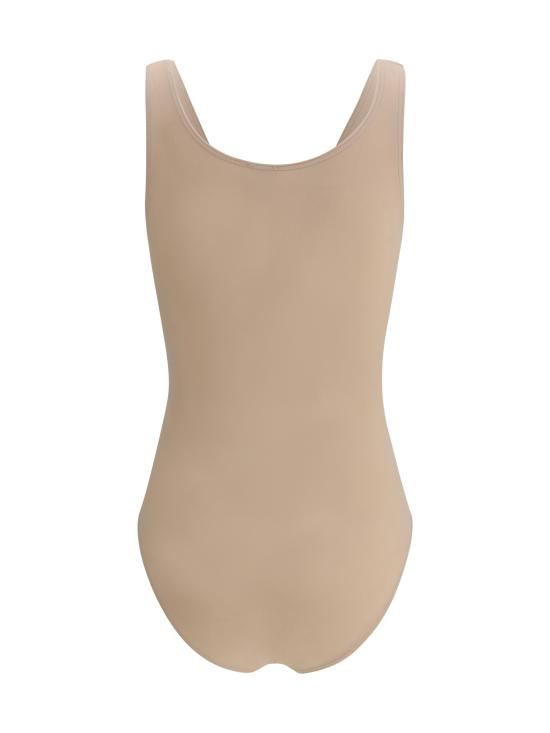 26FW 월포드 바디수트 티셔츠 77123 3230 BEIGE - WOLFORD