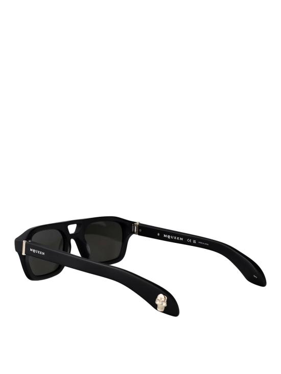 26SS 알렉산더 맥퀸 선글라스 AM0505S003 Black - ALEXANDER MCQUEEN
