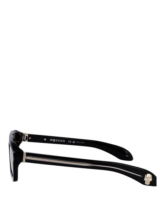 26SS 알렉산더 맥퀸 선글라스 AM0505S001 Black - ALEXANDER MCQUEEN