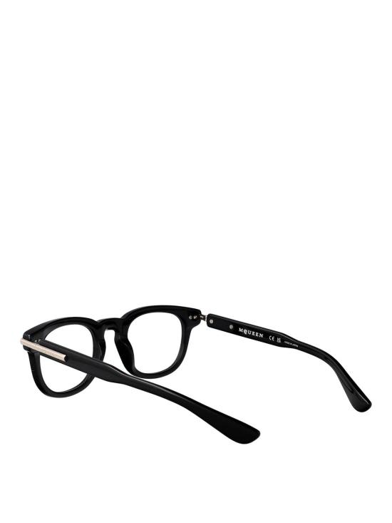 26SS 알렉산더 맥퀸 선글라스 AM0498O001 Black - ALEXANDER MCQUEEN