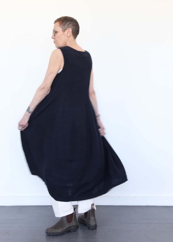  Eleven Stitch 롱 원피스 일레븐 스티치 고어드 드레스 - ELEVEN STITCH