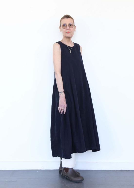  Eleven Stitch 롱 원피스 일레븐 스티치 고어드 드레스