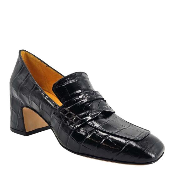  Madison Maison™ 힐/펌프스 매디슨 메종™ 블랙 레더 힐 모크 크록  블랙 - OTHER BRANDS