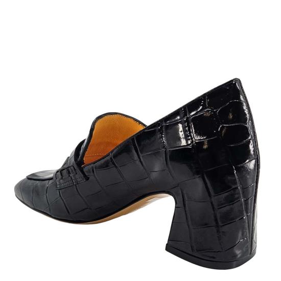  Madison Maison™ 힐/펌프스 매디슨 메종™ 블랙 레더 힐 모크 크록  블랙 - OTHER BRANDS