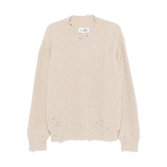 25FW MM6 메종마르지엘라 스웨터 M13138 SH0HN0003 806M NEUTRALS