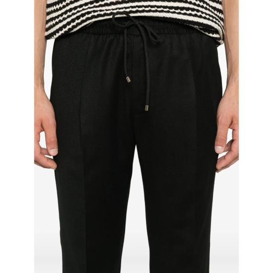 25FW 브릴리아1949 스트레이트 팬츠 400129 WIMBLEDON 00010 BLACK - BRIGLIA 1949