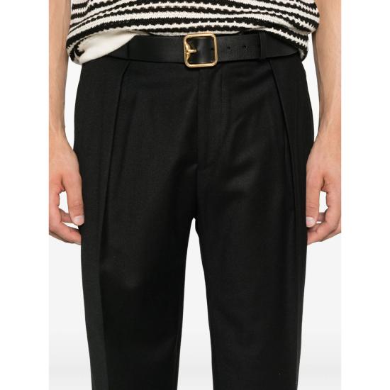 25FW 브릴리아1949 스트레이트 팬츠 400120 L PORTOBELLO 00010 BLACK - BRIGLIA 1949