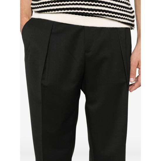 25FW 브릴리아1949 스트레이트 팬츠 400100 PORTOBELLO 00010 BLACK - BRIGLIA 1949