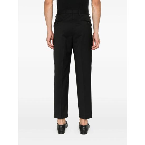 25FW 브릴리아1949 스트레이트 팬츠 400100 PORTOBELLO 00010 BLACK - BRIGLIA 1949