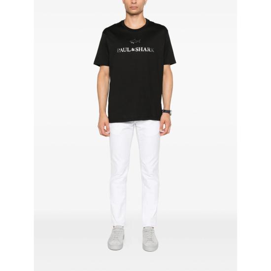 25FW 폴앤샤크 탑 99311007 11D BLACK - PAUL & SHARK