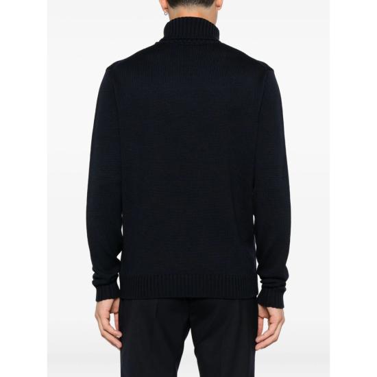 25FW 자노네 터틀넥 810195 ZR229 Z1375 BLUE - ZANONE