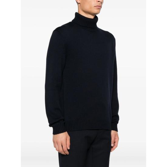 25FW 자노네 터틀넥 810195 ZR229 Z1375 BLUE - ZANONE