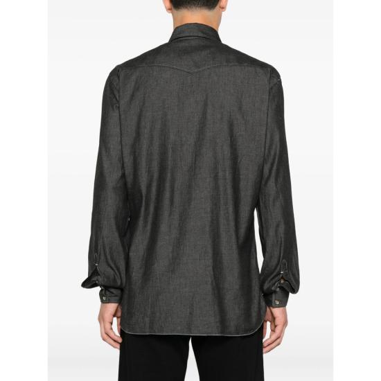 25FW 발바 셔츠 50253 0001 BLACK - BARBA