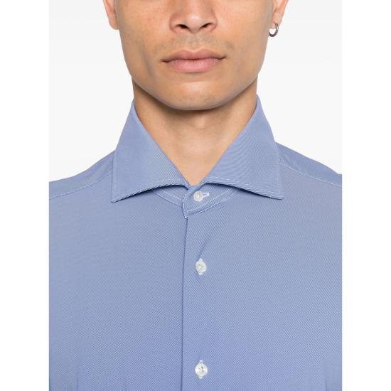 25FW 발바 긴팔 셔츠 50117 0003 BLUE WHITE - BARBA