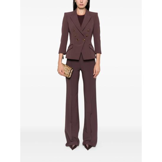 25FW 엘리자베타프랜치 플레어 팬츠 PA12156E2 EA4 BROWN - ELISABETTA FRANCHI