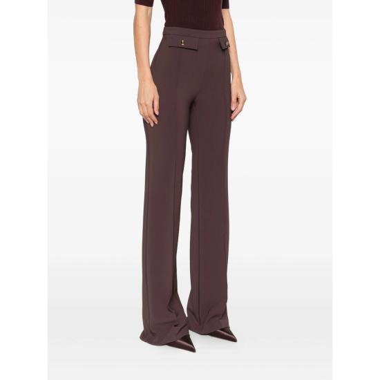 25FW 엘리자베타프랜치 플레어 팬츠 PA12156E2 EA4 BROWN - ELISABETTA FRANCHI
