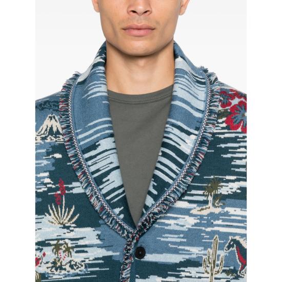 25FW 알라누이 가디건 LMHB038E25KN I006 4844 BLUE - ALANUI