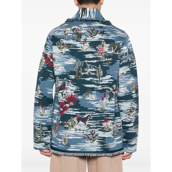 25FW 알라누이 가디건 LMHB038E25KN I006 4844 BLUE - ALANUI