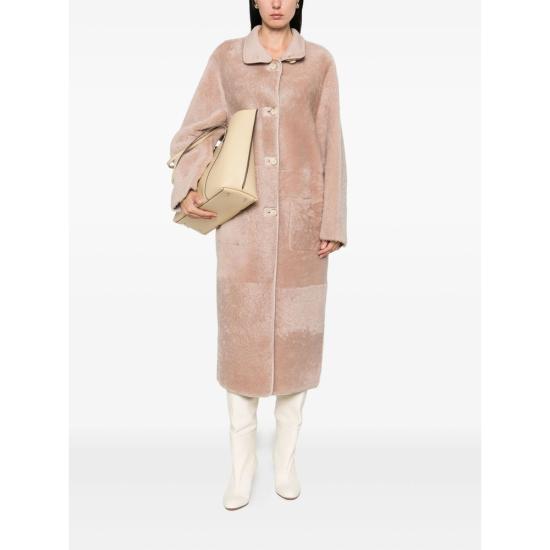 25FW 시모네타 코트 F05CO164H18 NUDE PINK - SIMONETTA