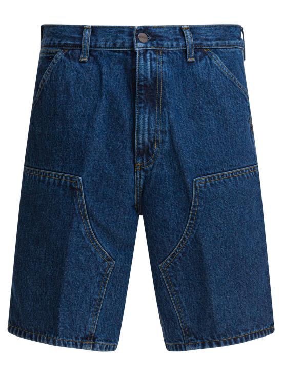 25FW 칼하트 WIP 더블 니 쇼츠 I03486701 06 Blue