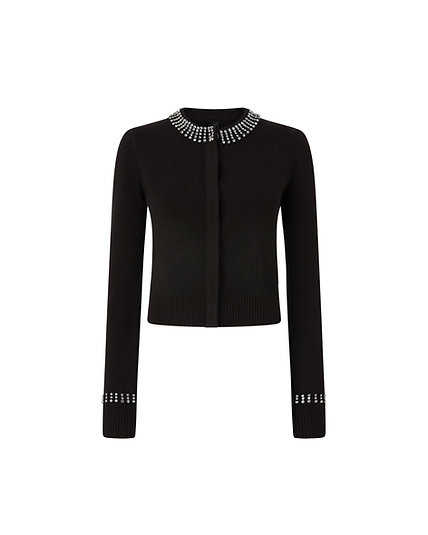 25FW 핑코 가디건 105686A2S4 Z99 Nero limousine