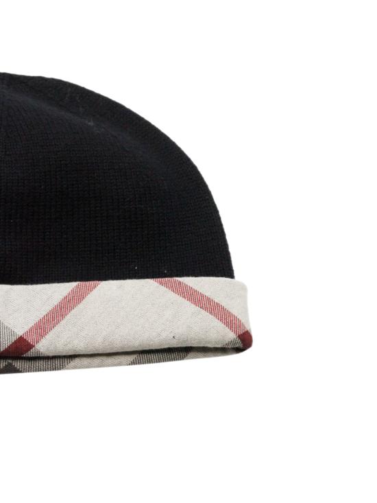 25FW [키즈] 버버리 모자 B11116T1 Y21 Black - BURBERRY