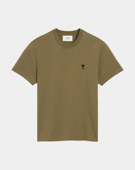 24FW 아미 반팔 셔츠 HTS346724 298 Brown