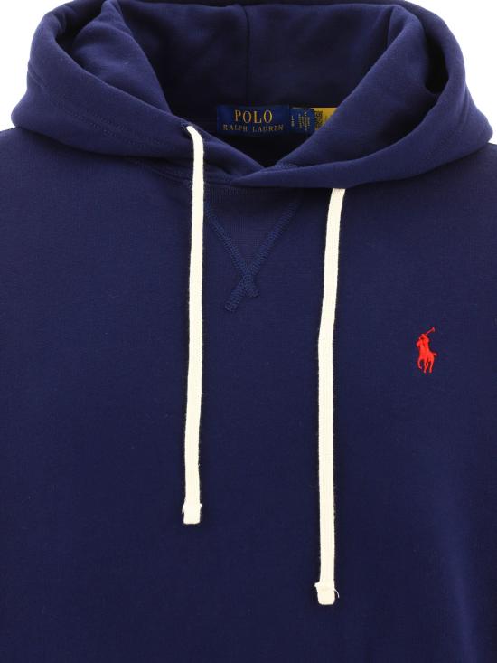 25FW 폴로 랄프로렌 포니 자수 플리스 후드 티셔츠  710766778007CRUISENAVY - POLO RALPH LAUREN