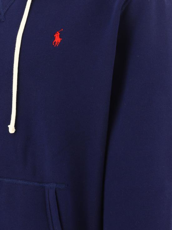 25FW 폴로 랄프로렌 포니 자수 플리스 후드 티셔츠  710766778007CRUISENAVY - POLO RALPH LAUREN