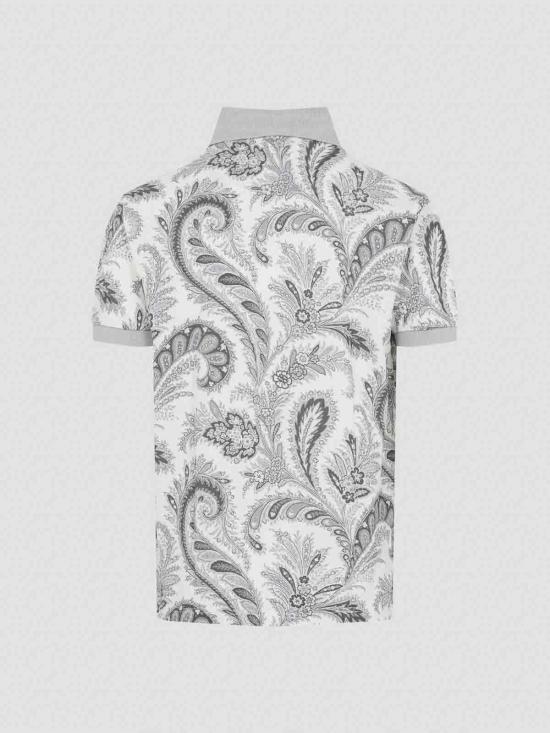 25FW 에트로 폴로 티셔츠 MRMD0004AK930X0830 Grey - ETRO