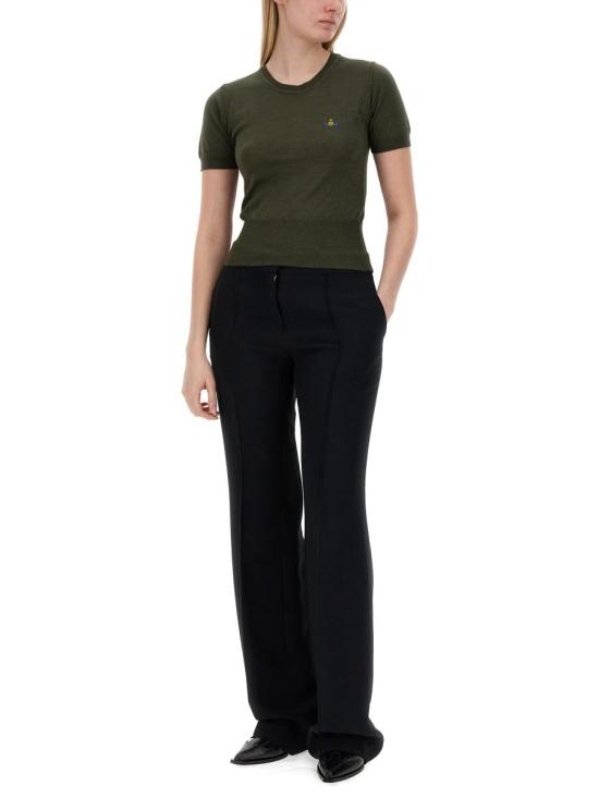  비비안웨스트우드 Bea 베아 니트 탑  1803002Q Y001AM411 GREEN - VIVIENNE WESTWOOD