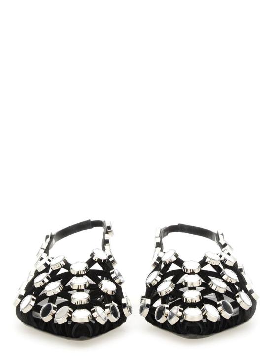 24FW 디 아티코 플랫 슈즈 246WS801 L007SR100 Black - THE ATTICO